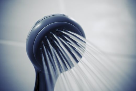 Agua limpia para duchas