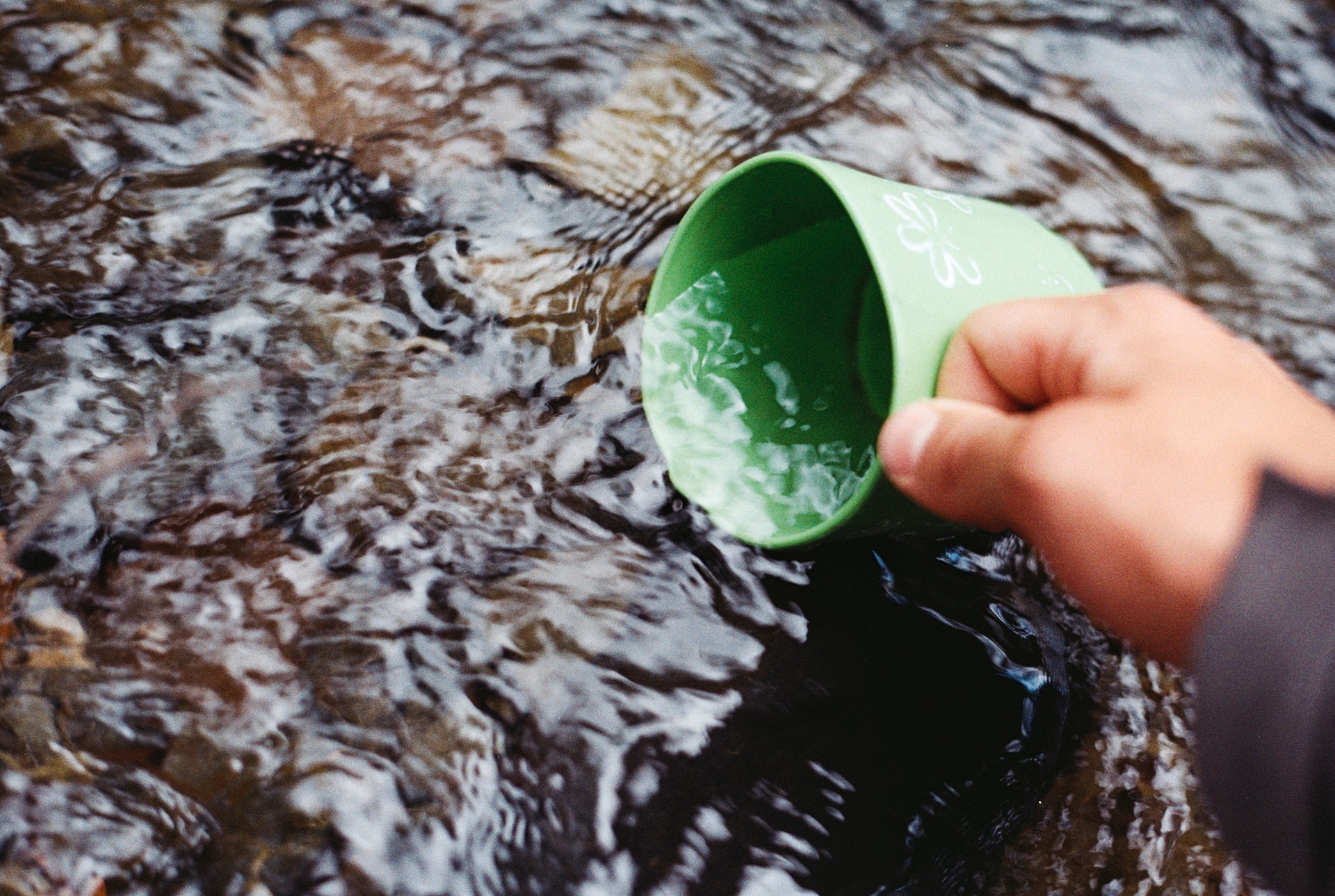 Agua contaminada