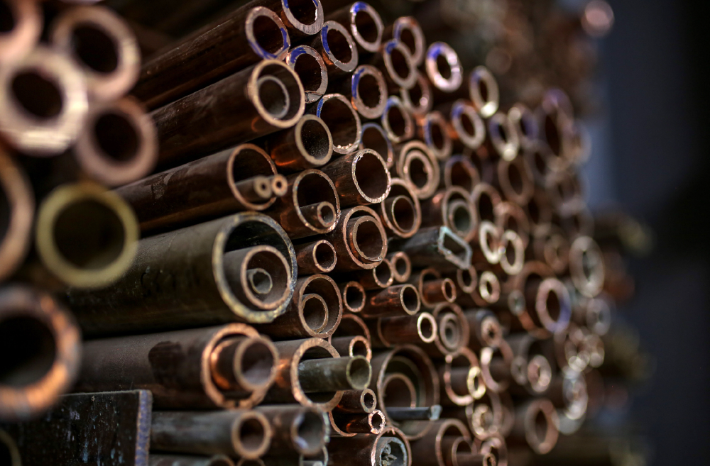 Tubos de cobre