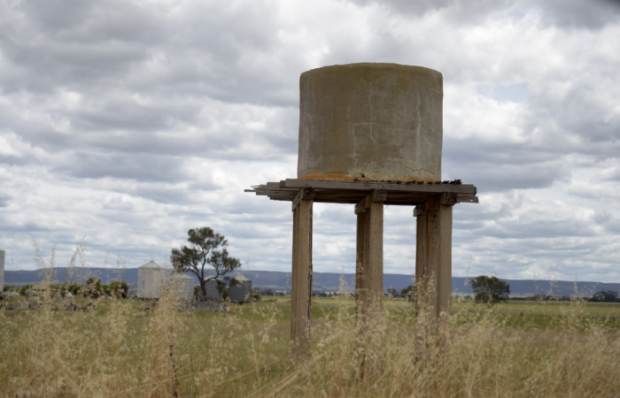 Tanque de concreto